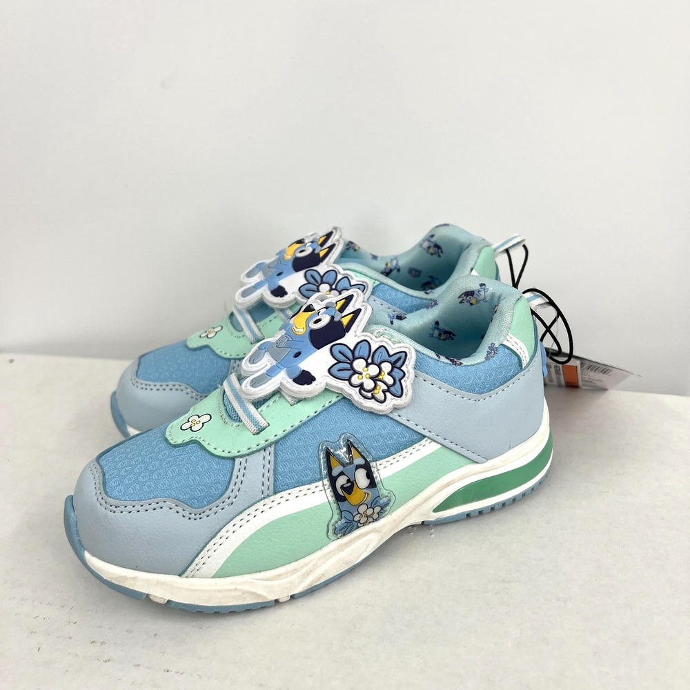 NEW Ground up Bluey light up sneakers shoes athletic BTS 12